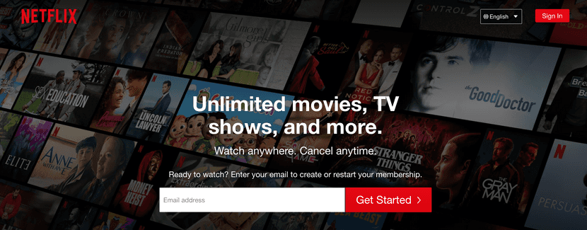 Netflix es un ejemplo de transformación digital de una empresa.