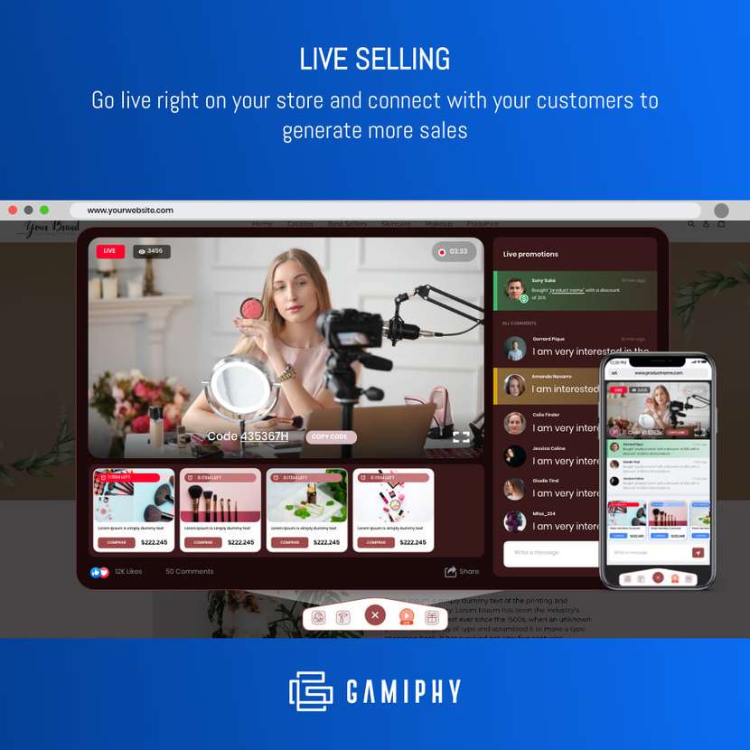 Módulo PrestaShop Gamiphy para crear estrategias de marketing