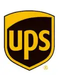 Logotipo de la empresa de envíos internacional UPS.