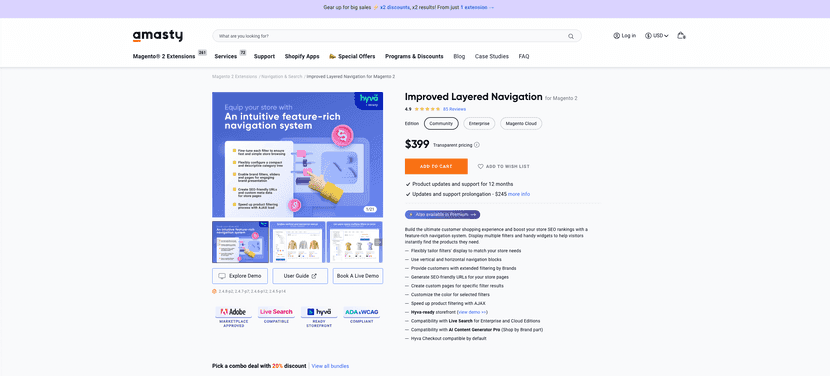 Amasty Improved Navegation