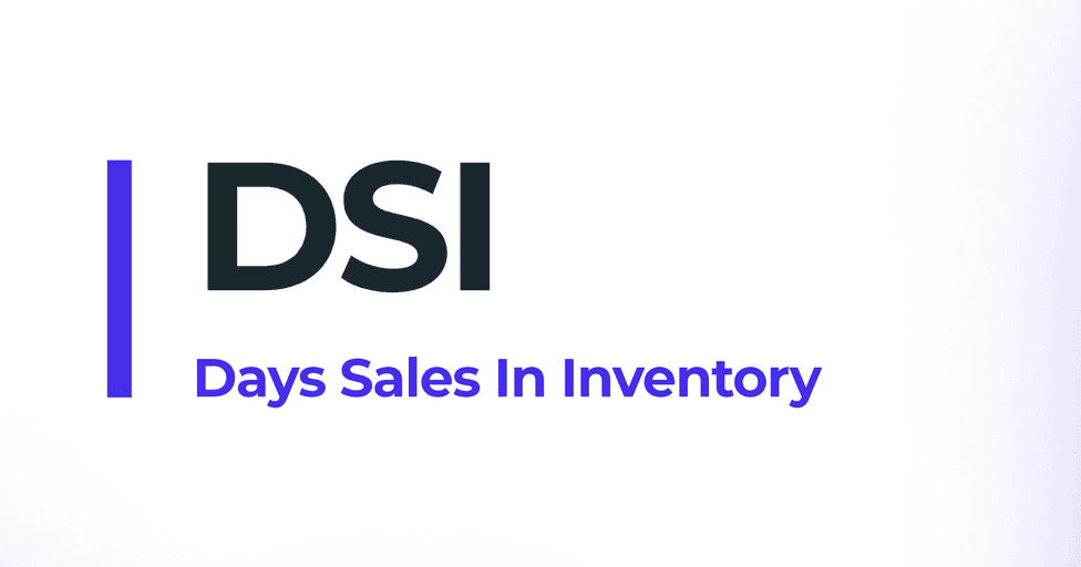 dsi (days sales in inventory) is a key ecommerce metric for profitability and efficiency