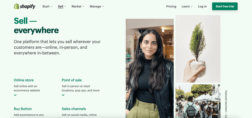 shopify ecommerce platform for online stores