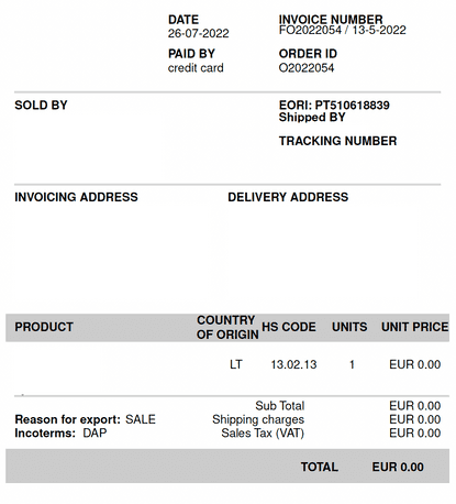 What is a Commercial invoice? Format & Sample