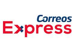 logotipo empresa de transporte correos express