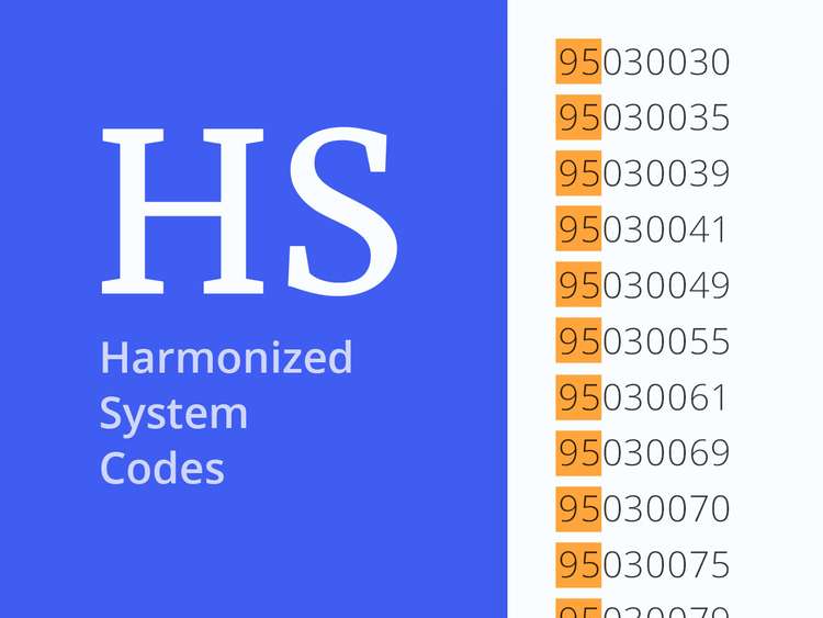 hs code for international shipments 