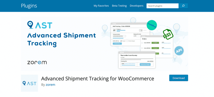 Advanced shipping tracking integration for wocoommerce