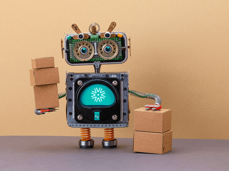 Robot automatyzujący procesy związane z fulfilmentem