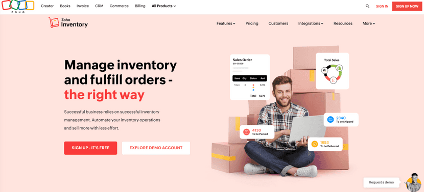 zoho inventory