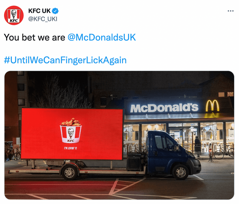 Campaña de eslóganes de KFC