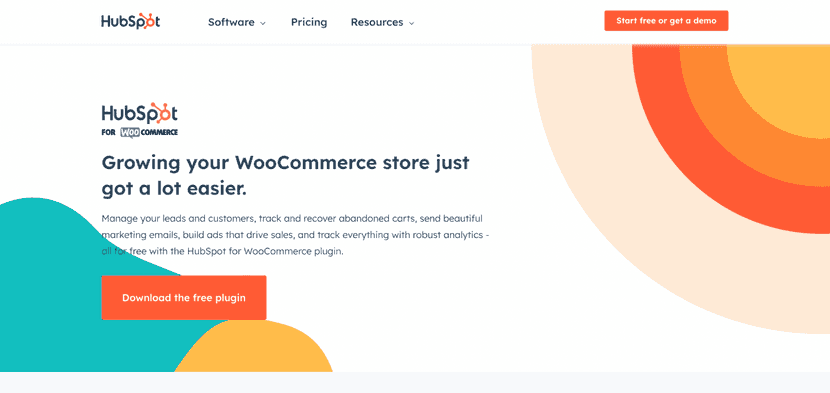 Plugin de Hubspot para WooCommerce.