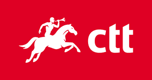 logotipo de la empresa de transporte ctt express