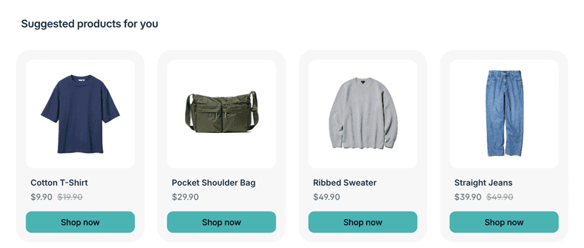 tracking-page-cross-selling
