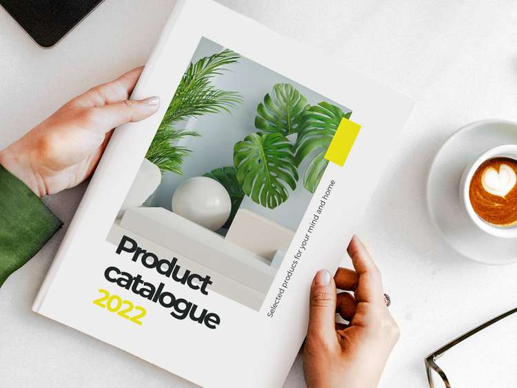 o catálogo de produtos foi concebido para aumentar as vendas e dar a conhecer os artigos 