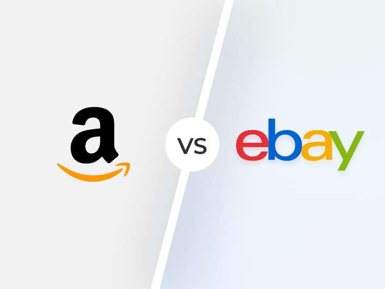 comparação entre a amazon e o ebay