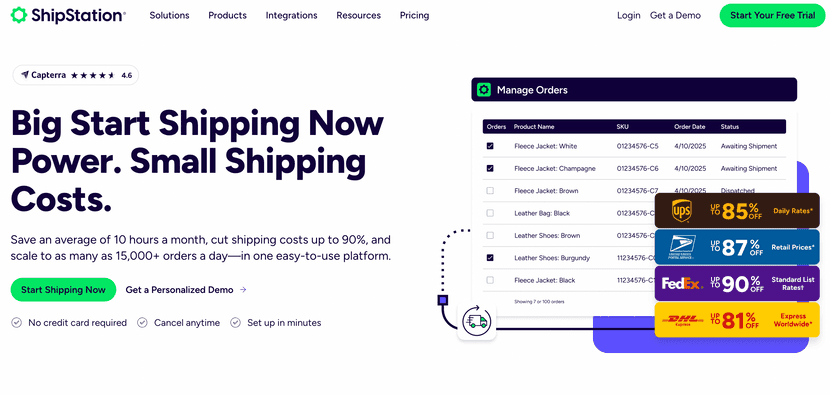 shipstation narzędzie logistyczne