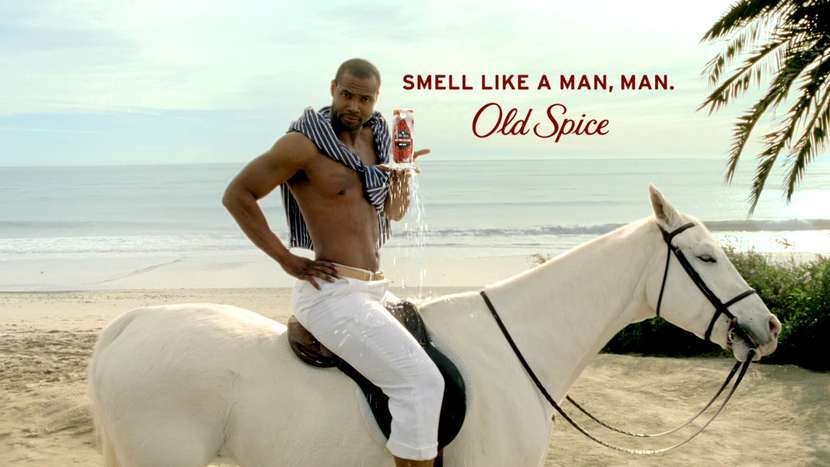 Old spice campaign the man your man could smell like