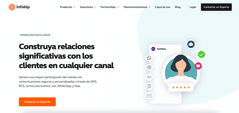 infobip es una herramienta de atención al cliente para acelerar la comunicación entre empresa y cliente