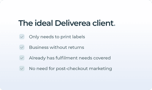Deliverea Ideal Client