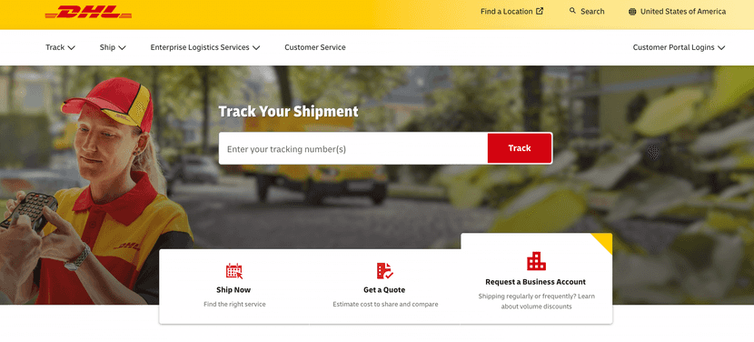 dhl logistica