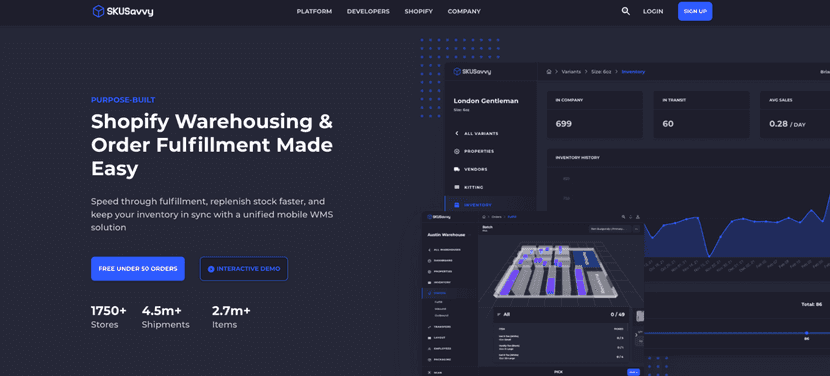 skusavvy, softeware logística para fulfillment 