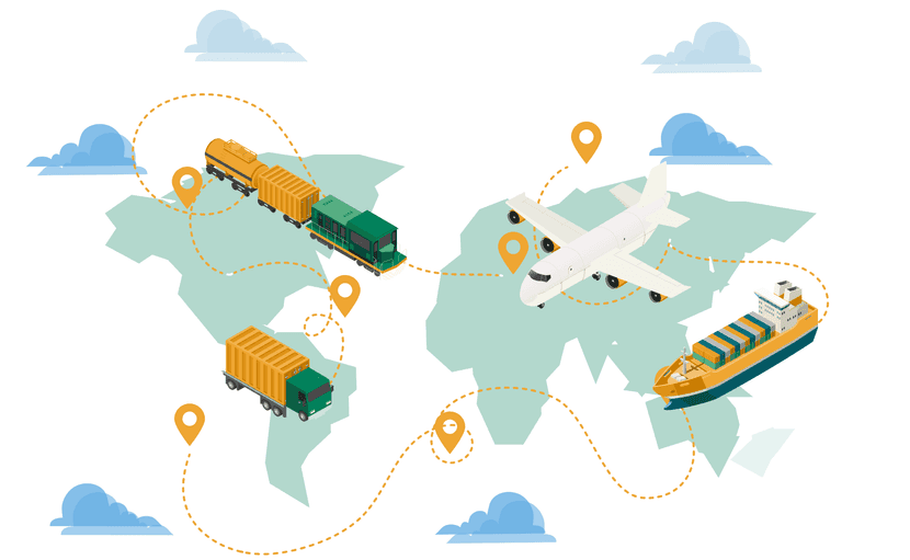 line haul transportation can happen all over the world using different vehicles