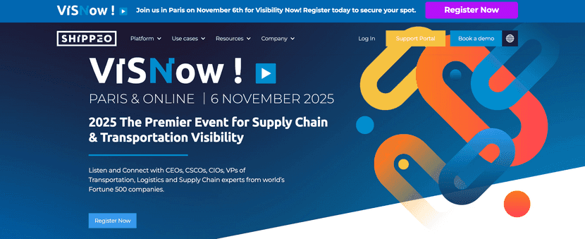 shippeo logistics tracking platform