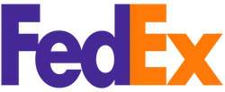 logotipo empresa de transporte fedex