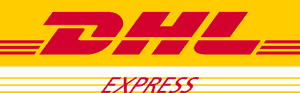 Logo de la empresa de transporte DHL Express