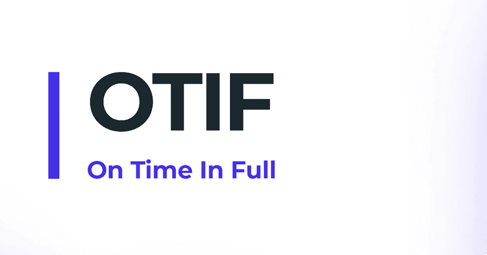 otif bedeutet on time in full und wird im versand berechnet