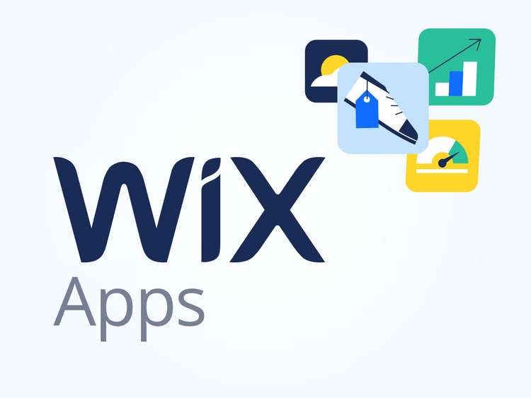 najlepsze aplikacje dla sklepu online na platformie Wix Grafika przedstawia czarne litery WIX na białym tle