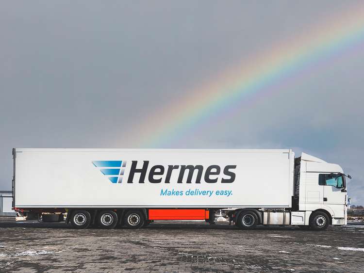 hermes courier for shipping from the uk