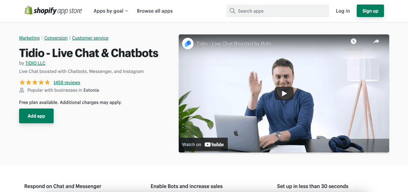 Live chat shopify free 18 Best