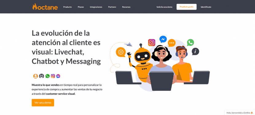 octone plataforma de atención al cliente