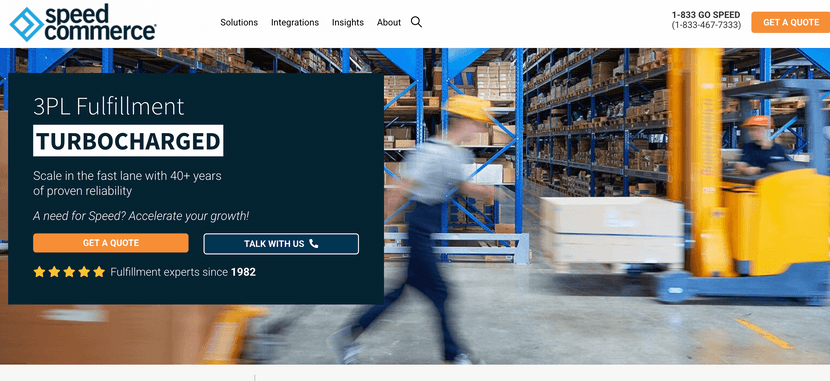 speed comercerce logistics