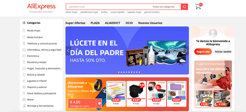 aliexpress plataforma marketplace españa