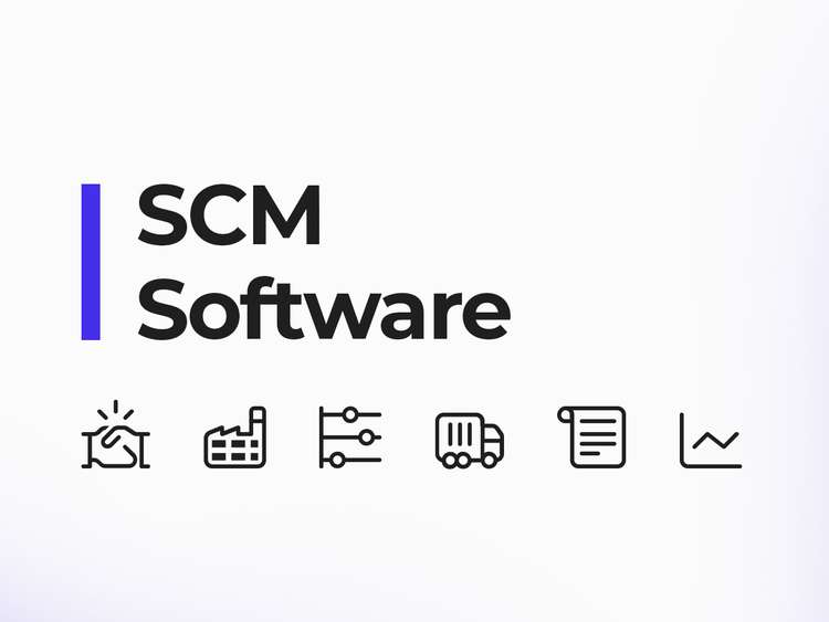 Los softwares SCM permiten gestionar la cadena de suministros de un negocio.